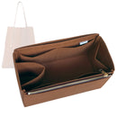Organizer for [Large Spin Tote, Chloe] Tote Purse Bag Insert Organiser Liner Shaper (Felt, Long Zip and Open Compartment)