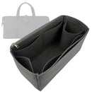 Organizer for [Heritage Medium Clipper, Mulberry] Tote Purse Bag Insert Organiser Liner Shaper (Felt, Long Zip and Open Compartment)