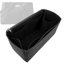 Organizer for [Lily Chain Tote, Mulberry] Tote Purse Bag Insert Organiser Liner Shaper (Felt, Long Zip and Open Compartment)