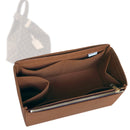 Organizer for [Atlantis GM, LV] Tote Purse Bag Insert Organiser Liner Shaper (Felt, Long Zip and Open Compartment)
