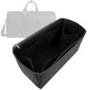 Organizer for [GOTHAM DUFFLE BAG 45, Coach] Tote Purse Bag Insert Organiser Liner Shaper (Felt, Long Zip and Open Compartment)