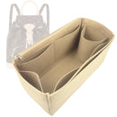 Organizer for [Montsouris Mini, LV] Tote Purse Bag Insert Organiser Liner Shaper (Felt, Long Zip and Open Compartment)