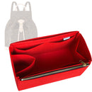 Organizer for [Montsouris Vibe PM, LV] Tote Purse Bag Insert Organiser Liner Shaper (Felt, Long Zip and Open Compartment)
