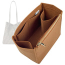 Organizer for [Origami Medium Bag, Fendi] Tote Purse Bag Insert Organiser Liner Shaper (Felt, Long Zip and Open Compartment)