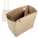 Organizer for [Origami Mini Bag, Fendi] Tote Purse Bag Insert Organiser Liner Shaper (Felt, Long Zip and Open Compartment)