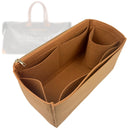 Organizer for [Goyardine Boeing Duffle Bag 65, Goyard] Tote Purse Bag Insert Organiser Liner Shaper (Felt, Long Zip and Open Compartment)