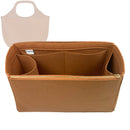 Organizer for [Vertical Libby Tote in Arosa Calf, Peter Nitz] Tote Purse Bag Insert Organiser Liner Shaper (Felt, Long Zip and Open Compartment)