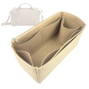 Organizer for [By The Way Selleria Mini, Fendi] Tote Purse Bag Insert Organiser Liner Shaper (Felt, Long Zip and Open Compartment)