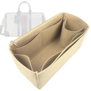 Organizer for [Savoy medium duffle bag, Gucci] Tote Purse Bag Insert Organiser Liner Shaper (Felt, Long Zip and Open Compartment)