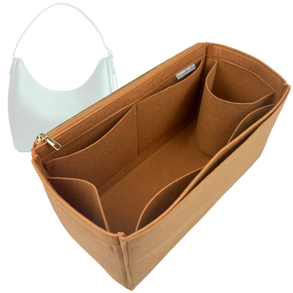 Organizer for [Large Aspen Shoulder Bag, Portland Leather Goods
