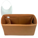 Organizer for [Medium Aspen Shoulder Bag, Portland Leather Goods] Tote Purse Bag Insert Organiser Liner Shaper (Felt, Long Zip and Open Compartment)