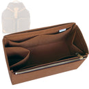 Organizer for [Montsouris Cargo Backpack, LV] Tote Purse Bag Insert Organiser Liner Shaper (Felt, Long Zip and Open Compartment)