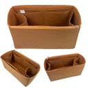 Organizer for [Soft Bayswater, Mulberry] Bag Insert (Felt, Full-width Zip and Open Pocket)