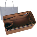 Organizer for [Bleecker Medium Crossbody Tote, Kate Spade] Tote Purse Bag Insert Liner Shaper (Felt, Full-width Zip and Open Pocket)