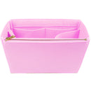 Organizer for [The Lily Canvas Jumbo, Lily Bean] Bag Insert (Felt, Long Zip and Open Compartment)