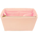 Organizer for [Micro Mimi, Parker Thatch] Bag Insert (Felt, Long Zip and Open Compartment)