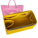 Organizer for [Willow Small, Mulberry] Tote Purse Bag Insert Liner Shaper (Felt, Full-width Zip and Open Pocket)