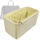 Organizer for [Tote 40 With Signature Canvas, Coach] Tote Purse Bag Insert Organiser Liner Shaper (Felt, Wide Open Pockets)