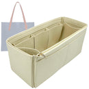 Organizer for [Relay Tote 42cm, Coach] Tote Purse Bag Insert Organiser Liner Shaper (Felt, Wide Open Pockets)