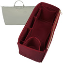 Organizer for [Le Pliage Green XL Travel bag, Longchamp] Tote Purse Bag Insert Organiser Liner Shaper (Felt, Wide Open Pockets)