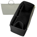 Organizer for [Le Pliage Green S Travel Bag, Longchamp] Tote Purse Bag Insert Organiser Liner Shaper (Felt, Wide Open Pockets)