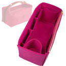 Organizer for [Bride-a-Brac case Small, Hermes] Tote Purse Bag Insert Organiser Liner Shaper (Felt, Wide Open Pockets)