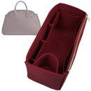 Organizer for [Soft Empire Carryall 28, Coach] Tote Purse Bag Insert Organiser Liner Shaper (Felt, Wide Open Pockets)