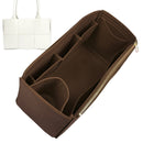 Organizer for [The Tori Tote, Apatchy] Tote Purse Bag Insert Organiser Liner Shaper (Felt, Wide Open Pockets)