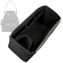 Organizer for [Mini Caro Bucket Bag, Dior] Tote Purse Bag Insert Organiser Liner Shaper (Felt, Wide Open Pockets)