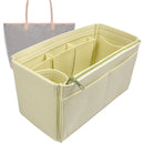 Organizer for [Artois PM (Small), Goyard] Tote Purse Bag Insert Liner Shaper (Felt, Wide Open Pockets)