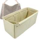 Organizer for [Artsy MM (Medium), LV] Tote Purse Bag Insert Liner Shaper (Felt, Wide Open Pockets)