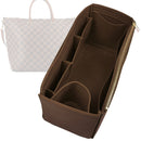 Organizer for [Belmont MM (Medium), LV] Tote Purse Bag Insert Liner Shaper (Felt, Wide Open Pockets)