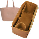Organizer for [MEDIUM CABAS ANAIS CUIR TRIOMPHE in Grained calfskin, Celine] Tote Purse Bag Insert Liner Shaper (Felt, Wide Open Pockets)