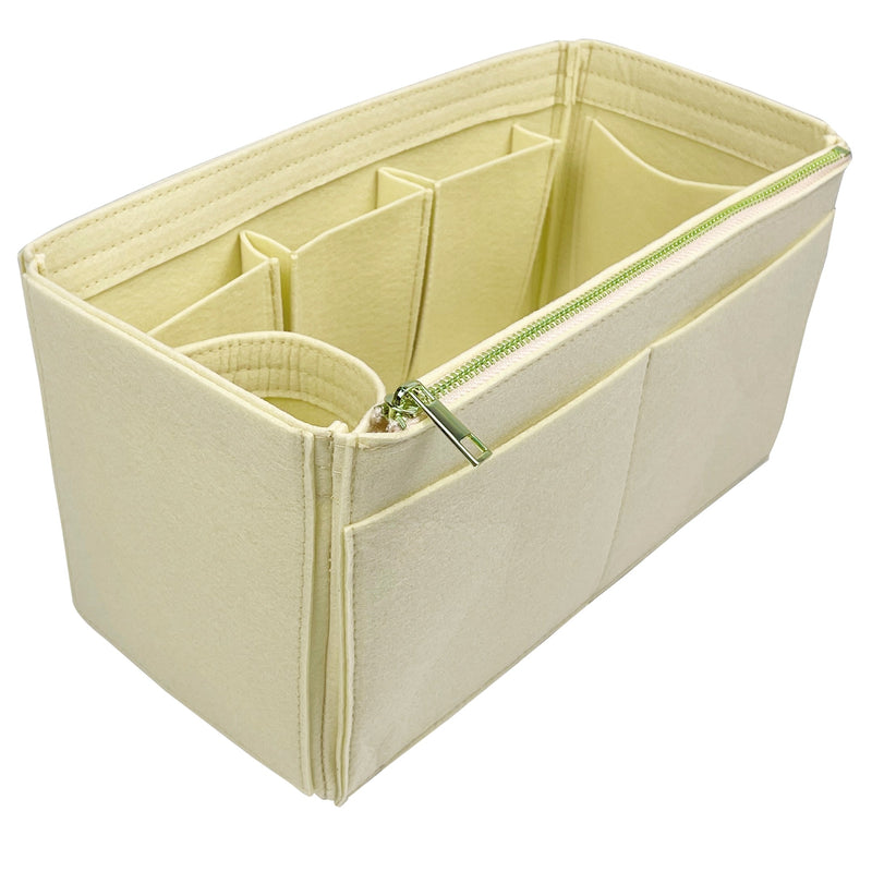 Organizer for [Rockstud Large, Valentino] Bag Insert (Felt, Wide Open Pockets)