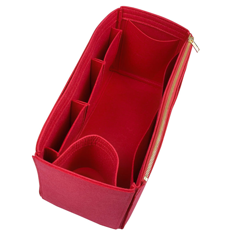 Organizer for [Rockstud Large, Valentino] Bag Insert (Felt, Wide Open Pockets)