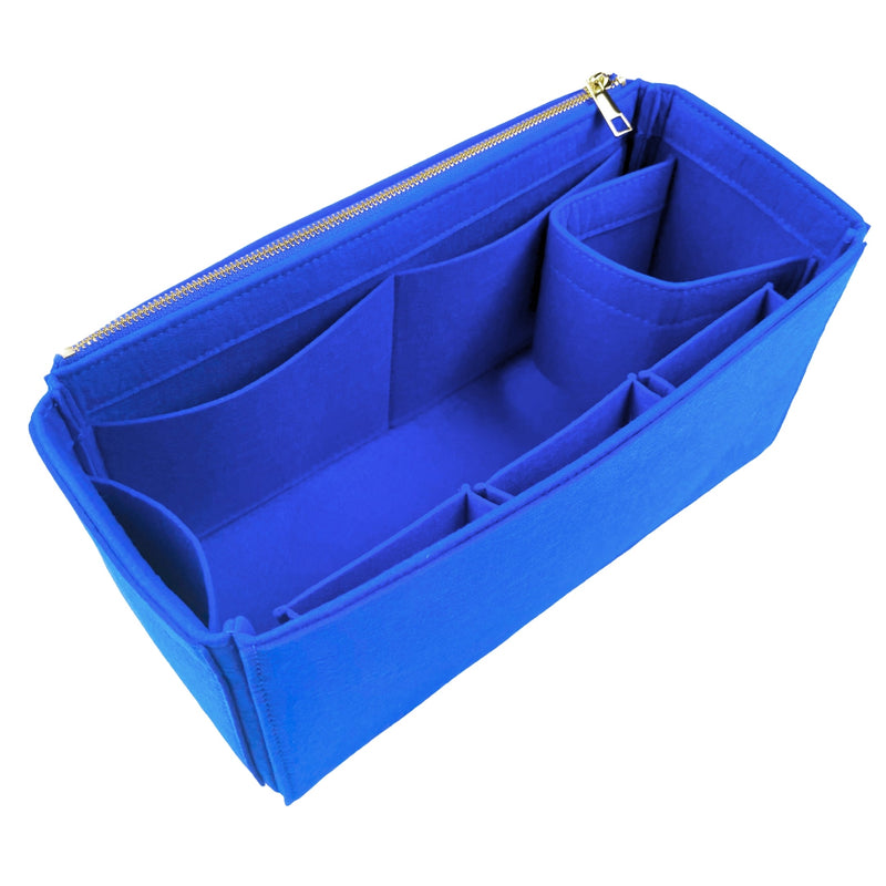 Organizer for [Sangle Bucket Small, Celine] Bag Insert (Felt, Wide Open Pockets)
