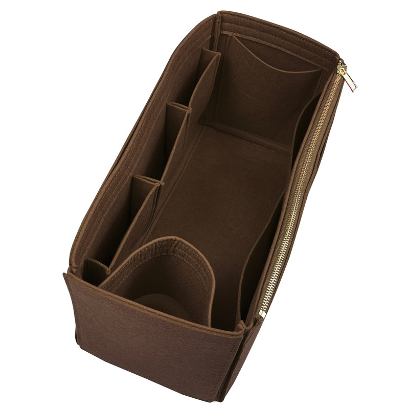 Organizer for [Rockstud Large, Valentino] Bag Insert (Felt, Wide Open Pockets)