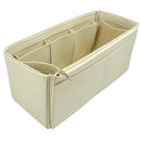 Organizer for [Boat and Tote - Small, L.L.Bean] Bag Insert (Felt, Wide Open Pockets)