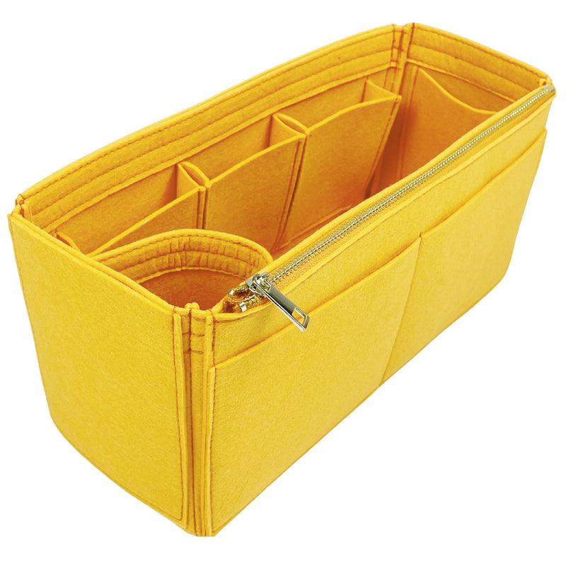Organizer for [Rockstud Large, Valentino] Bag Insert (Felt, Wide Open Pockets)
