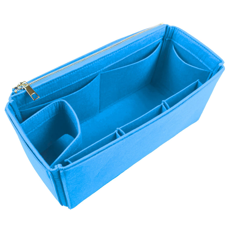 Organizer for [Classic Easy Tote, Cuyana] Bag Insert (Felt, Wide Open Pockets)