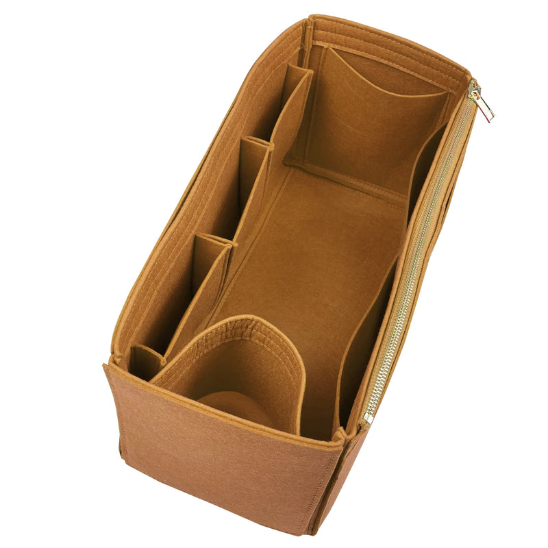 Organizer for [Rockstud Large, Valentino] Bag Insert (Felt, Wide Open Pockets)