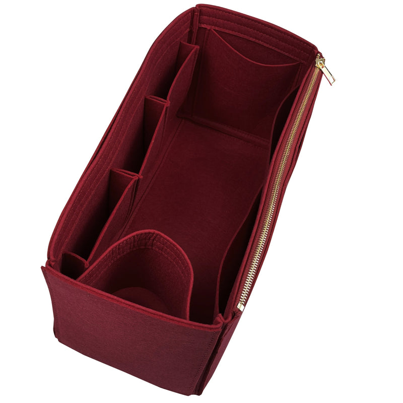 Organizer for [Rockstud Large, Valentino] Bag Insert (Felt, Wide Open Pockets)