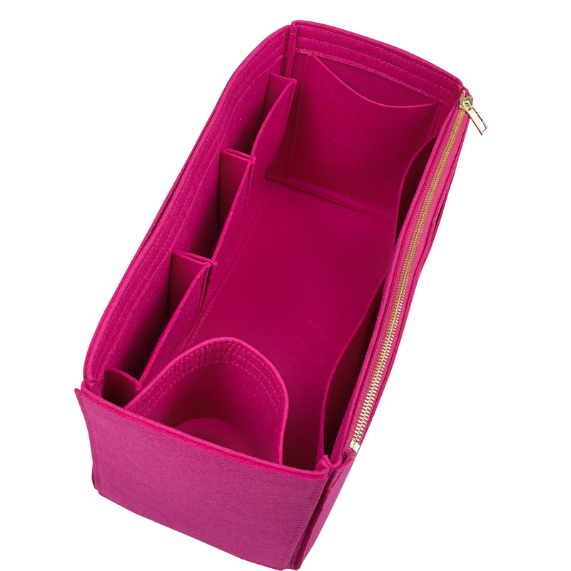 Organizer for [Camden Bag, Pom Pom London] Bag Insert (Felt, Wide Open Pockets)
