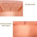 Organizer for [City Large Bucket Bag, Coach] Bag Insert (Felt, Wide Open Pockets)