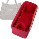 Organizer for [Evora MM (Medium), LV] Tote Purse Bag Insert Liner Shaper (Felt, Wide Open Pockets)