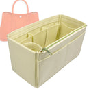 Organizer for [Garden Party 30, Hermes] Tote Purse Bag Insert Liner Shaper (Felt, Wide Open Pockets)
