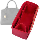 Organizer for [Grand Palais, LV] Tote Purse Bag Insert Liner Shaper (Felt, Wide Open Pockets)