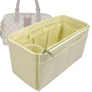 Organizer for [Micro Guccissima Boston bag, Gucci] Tote Purse Bag Insert Liner Shaper (Felt, Wide Open Pockets)