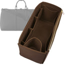 Organizer for [Keepall 55, LV] Tote Purse Bag Insert Liner Shaper (Felt, Wide Open Pockets)