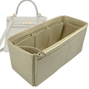 Organizer for [Kelly 28, Hermes] Tote Purse Bag Insert Liner Shaper (Felt, Wide Open Pockets)